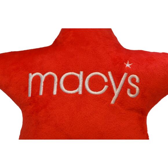 Macy's Red & White Star Shaped Dog Chew Toy - Picture 2 of 3